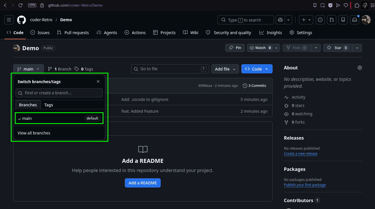 feature branch deleted